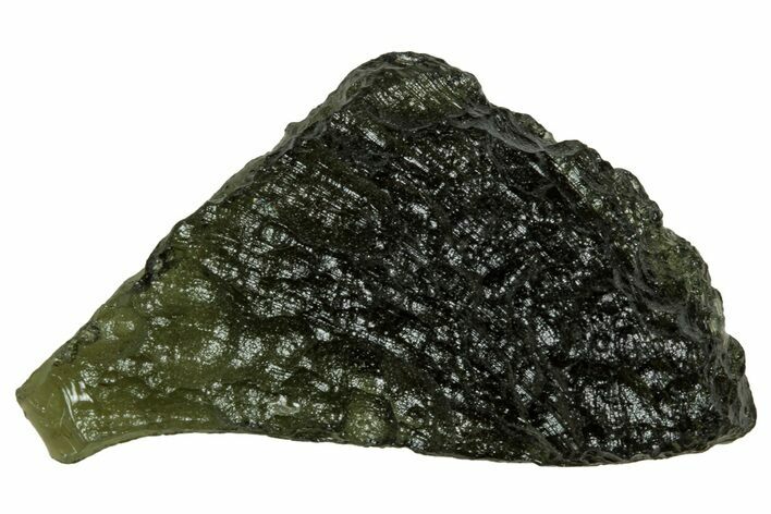 Green Moldavite Tektite ( g) - Czech Republic #330778